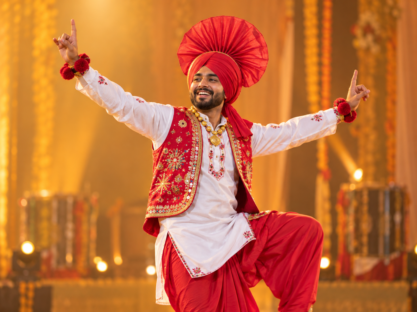 Bhangra dance style