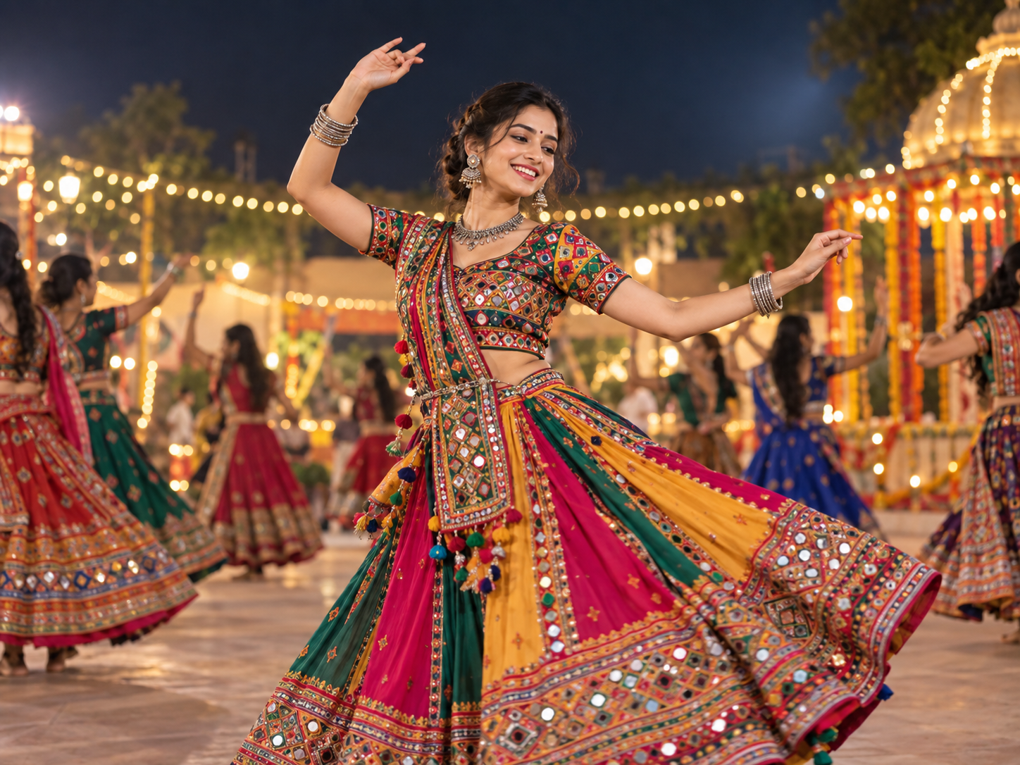 Garba dance style